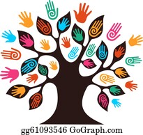 isolated-diversity-tree-hands-vector-clipart_gg61093546