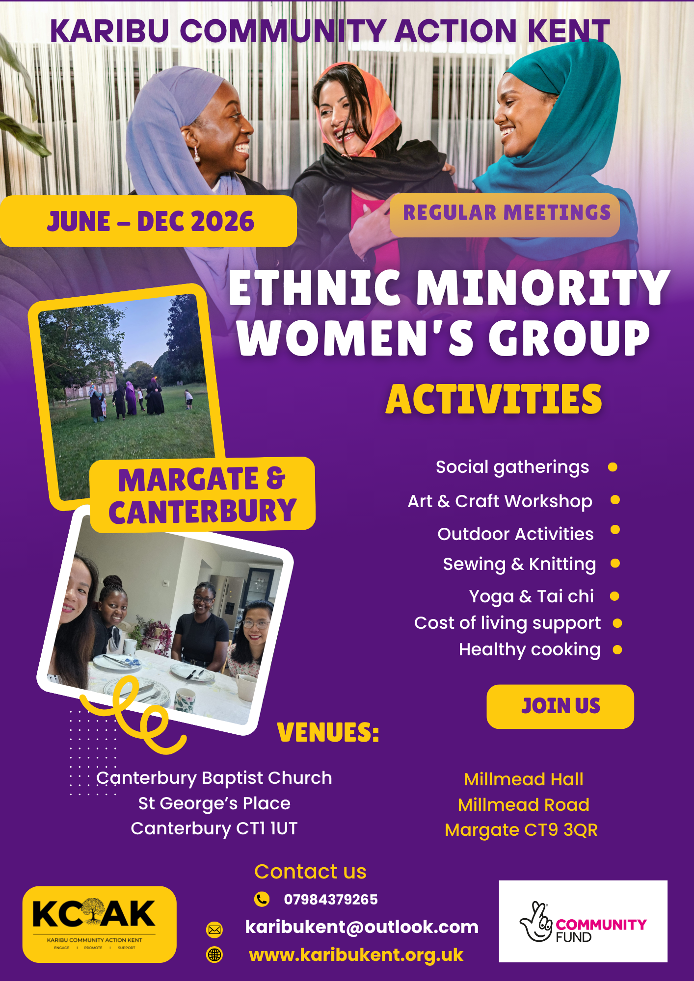 Poster for Women's Group